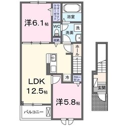 ディオパルコの物件間取画像